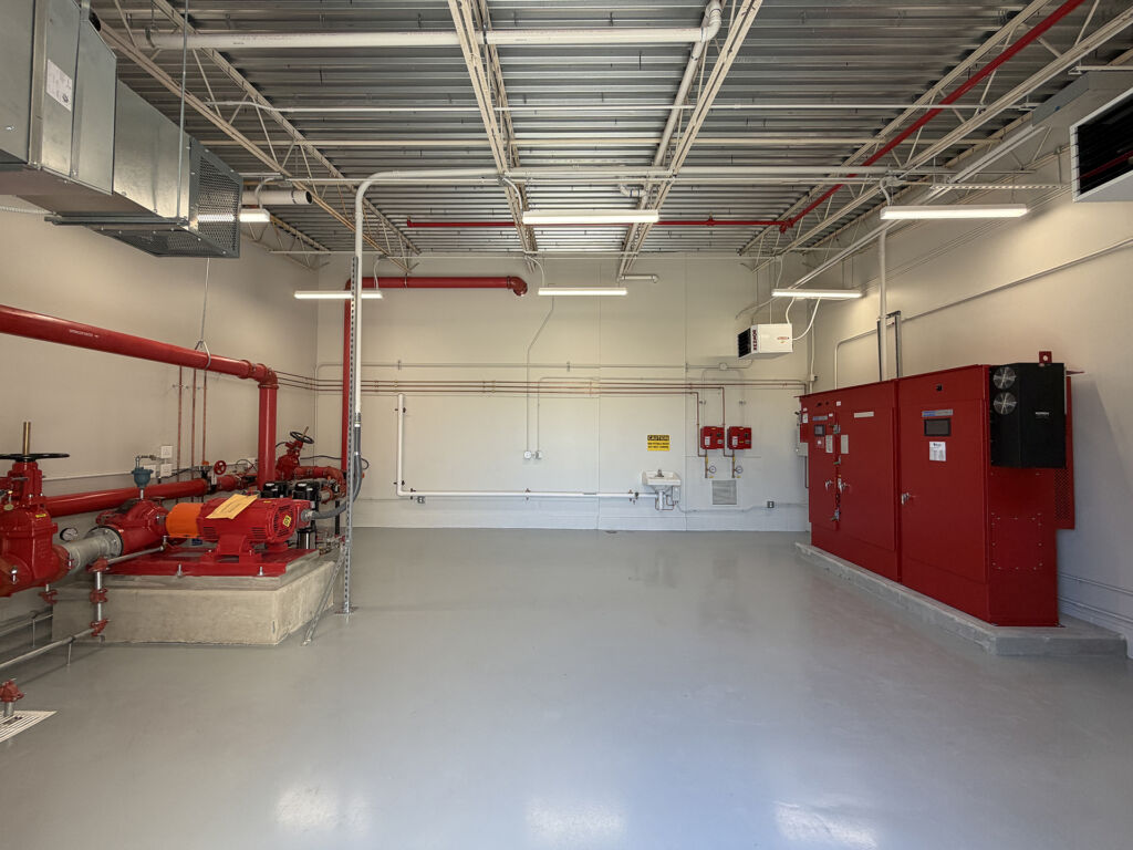 Fire Suppression - Pump Room